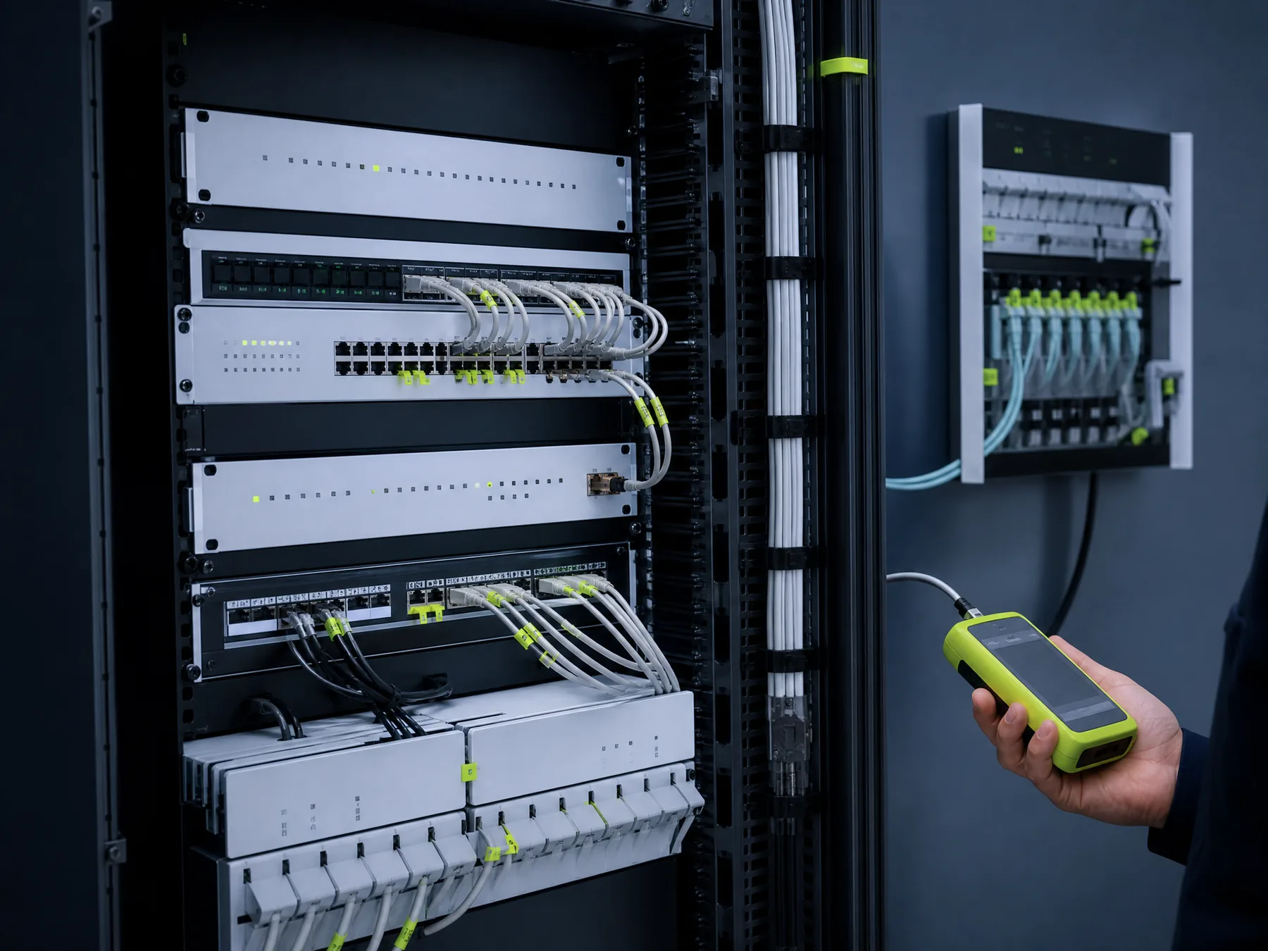 ภาพหน้างานจริงโครงการ ผลงานวางระบบเครือข่ายและ WiFi ความหนาแน่นสูง โรงแรมหรูระดับ 5 ดาว ริมแม่น้ำเจ้าพระยา - ภาพที่ 3