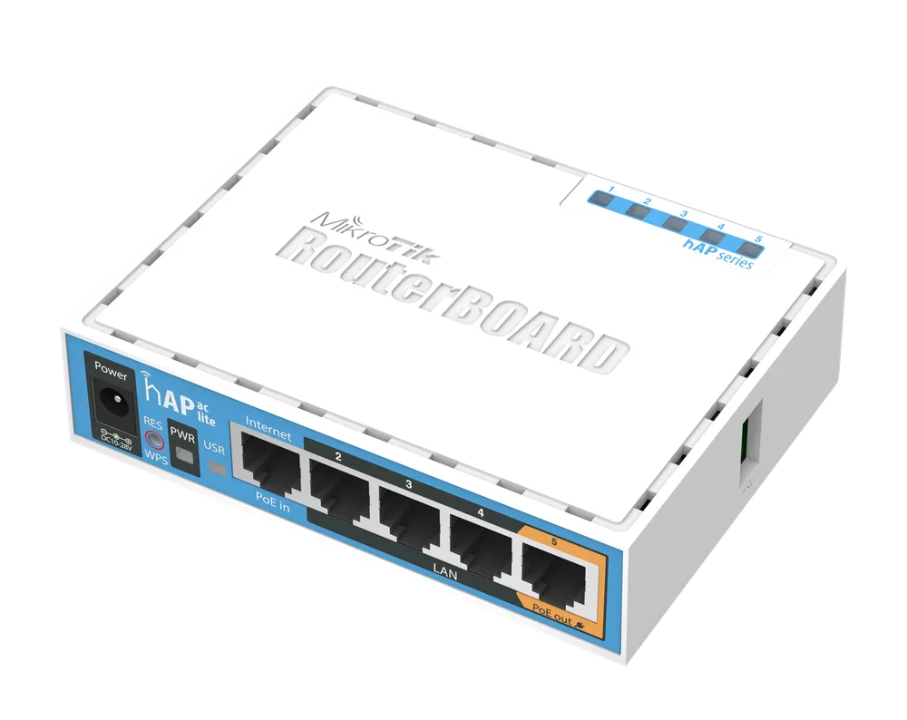 MikroTik hAP ac Dual-Band Wireless Router (RB962UiGS-5HacT2HnT)