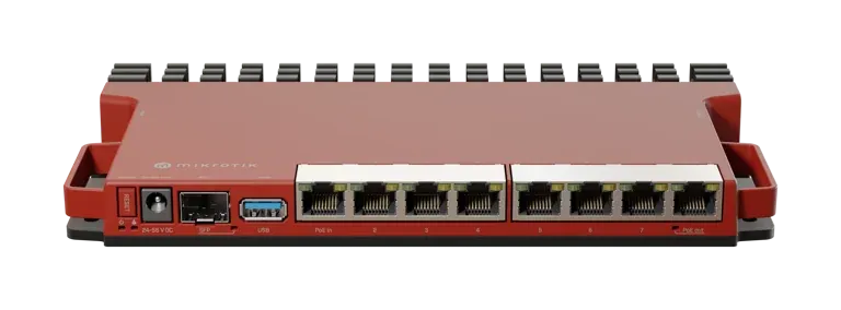 MikroTik L009UiGS-RM Router Board ประสิทธิภาพสูง ติดตั้งตู้แร็ค 1U
