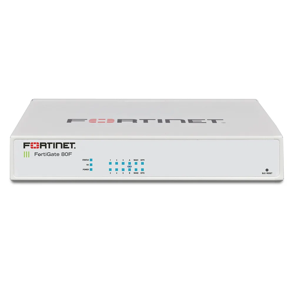 Ubiquiti Fortinet FortiGate 80F Next-Generation Firewall สำหรับสำนักงานและสาขาองค์กร
