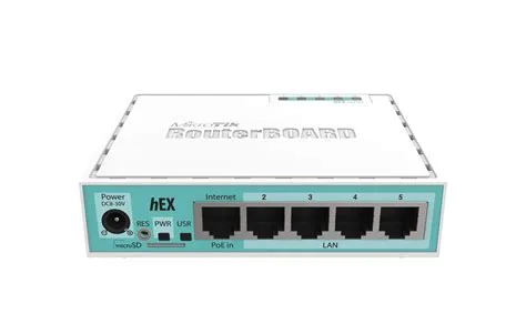 MikroTik hEX (RB750Gr3) 5-Port Gigabit Ethernet Router รองรับ RouterOS v7 - รูปย่อย