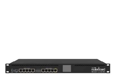 MikroTik RB3011UiAS-RM 10-Port Gigabit Enterprise Router พร้อม SFP & หน้าจอ LCD - รูปย่อย
