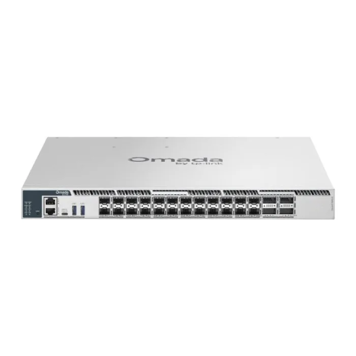 Omada Campus 24-Port 25G Stackable L3 Managed Aggregation/Core Switch with 4× 100G Slots - รูปย่อย