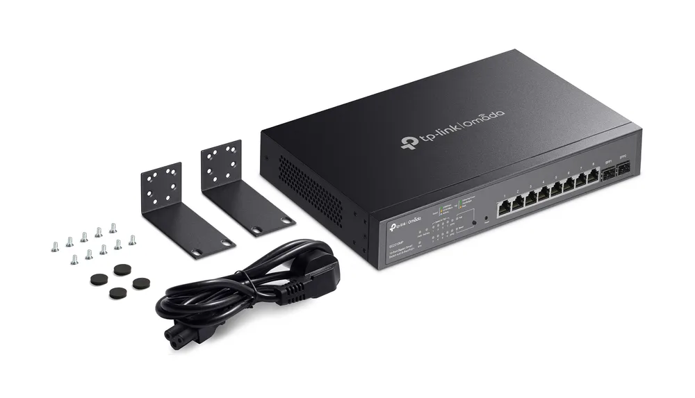 TP-Link TL-SG2210MP JetStream 10-Port Gigabit Smart Switch with 8-Port PoE+ (150W) - รูปย่อย