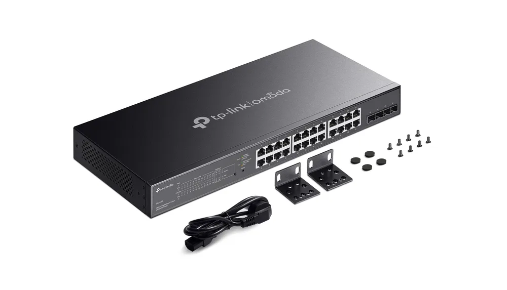 TP-Link TL-SG2428P JetStream 28-Port Gigabit Smart Switch with 24-Port PoE+ (250W) - รูปย่อย