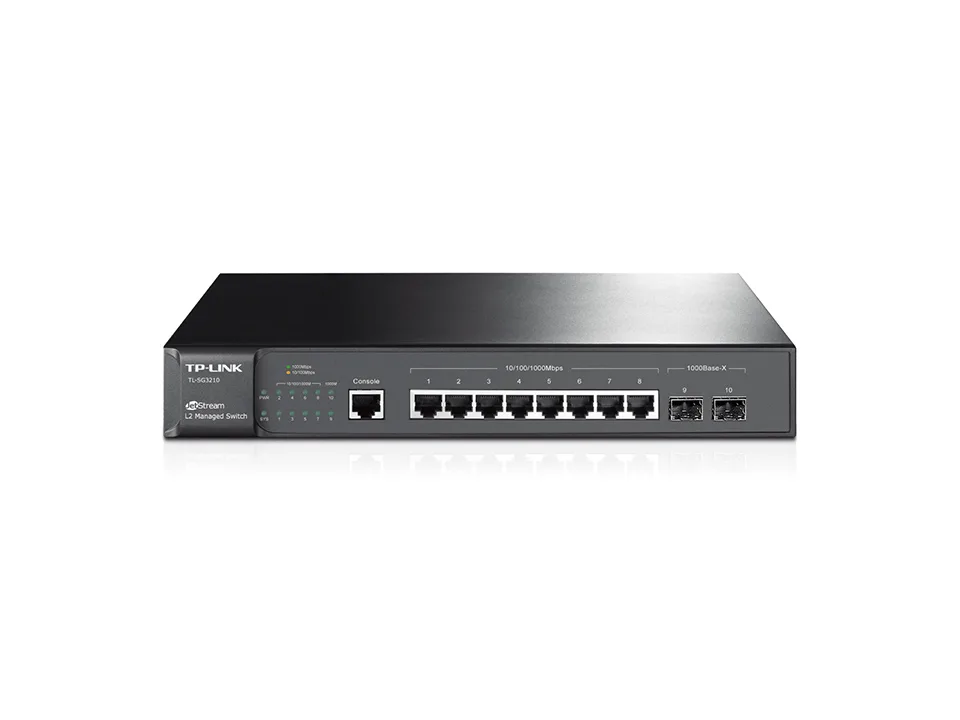 TP-Link TL-SG3210 JetStream 8-Port Gigabit L2+ Managed Switch with 2 SFP Slots - รูปย่อย