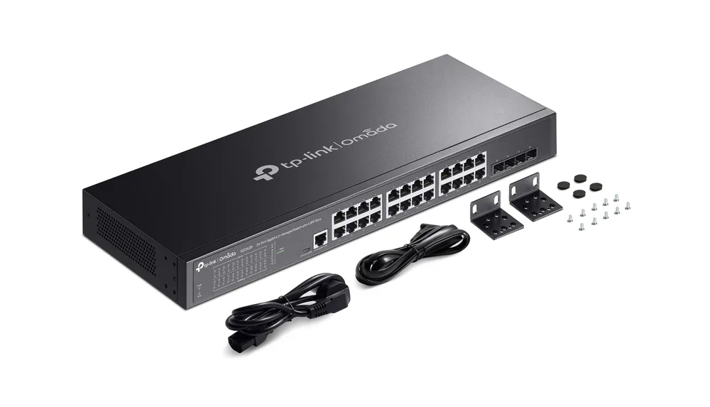 TP-Link TL-SG3428 JetStream 24-Port Gigabit L2+ Managed Switch with 4 SFP Slots